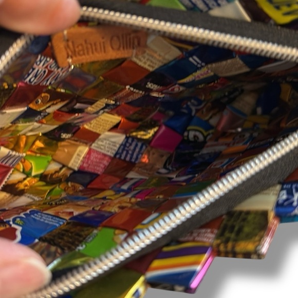 Nahui Ollin Clutch Candy Wrapper Multicolored - Picture 5 of 5